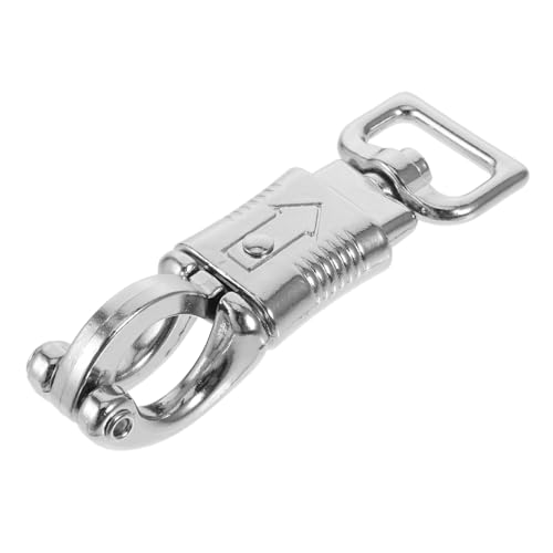 TOPBATHY Pferdestellen Haken Federhaken Gurthaken Seilfreigabeclips Außenhaken Reitversorgung Reitausrüstung Zubehör Für Pferderennen Schwenkschnapphaken Metallclip Silber Zinklegierung TOPBATHY Pferdestellen Haken Federhaken Gurthaken Seilfreigabeclips Außenhaken Reitversorgung Reitausrüstung Zubehör Für Pferderennen Schwenkschnapphaken Metallclip Silber Zinklegierung von TOPBATHY