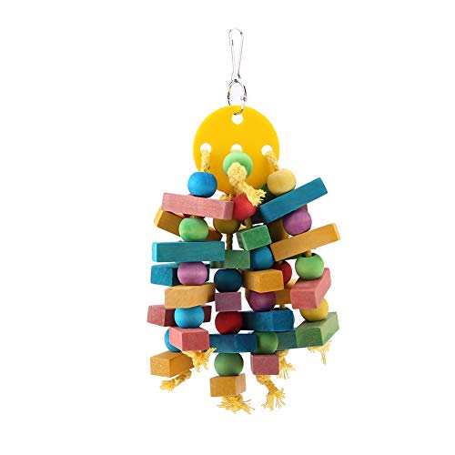 17 cm Schaukel Kakadu Spielzeug, Holzspielzeug, für Papageien Vögel von TOPINCN