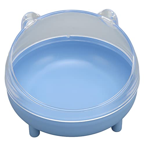 Erhöhte Katzenfutternäpfe, rutschfeste, Leicht zu Reinigende Keramikschüssel Reduziert die Nackenbelastung Katzennäpfe für Weiches Futter für Kätzchen (Blau) von TOPINCN