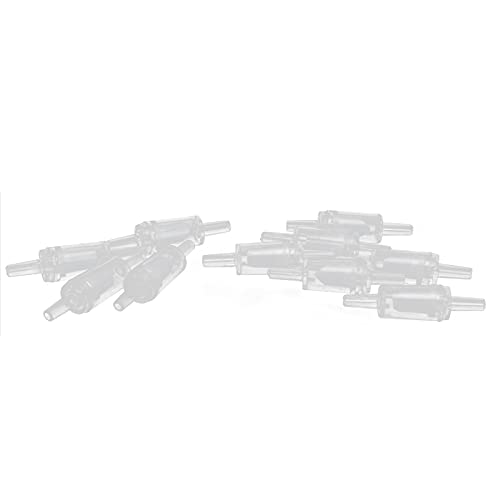 TOPINCN 10 -SCS -Kanäle, die Nicht in Plastik für die Sauerstoffpumpe der Fischerei Tank Zurückgegeben Wurden, Meisten Angepasst (Transparent weiß) von TOPINCN