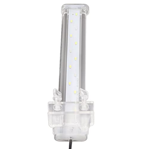 TOPINCN Aquarium-Licht, Aquarium-Clip-Lampe, Zuverlässiger EU-Stecker, 220 V, Langlebig, Hohe Helligkeit für Aquarium (WH-260) von TOPINCN