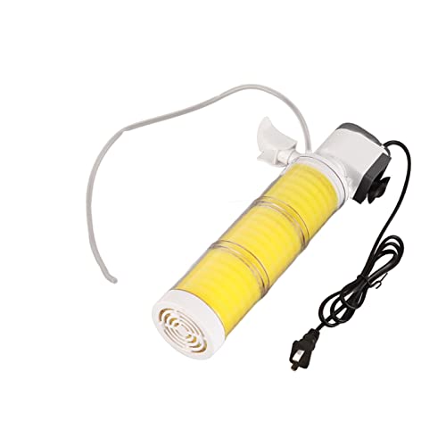 TOPINCN Aquariumfilter Sauerstoffluftpumpe Tauchfischtank Wasserpumpe Wirtschaftliche Kraftsparung für Aquaristen und Fischliebhaber Kontinuierlich (WP-3300b) von TOPINCN