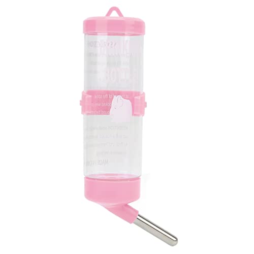 TOPINCN Automatischer Hamster -Wasserflaschenspender Kein Tropftrinkbrunnen für Kleine Tiere Käfig mit Festem Streifen Hängen (250 ml) von TOPINCN