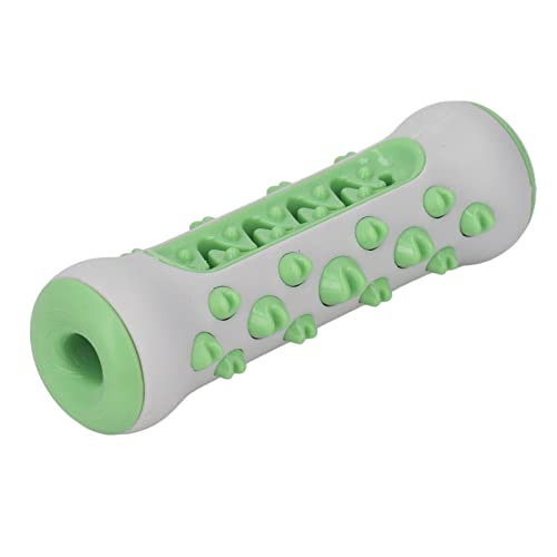 TOPINCN Beißspielzeug für Hunde, Kunststoffbürsten TPR Bissfester Beißstab Hundespielzeug für Hund für Draußen (Grau Grün) von TOPINCN