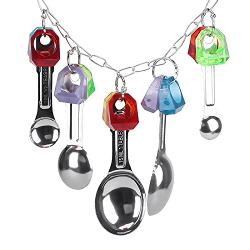 TOPINCN Buntes Plastik -Bird -Toy Cage Hanging Decoration, Ideal für Vögel Zum Spielen und Stärken der Muskeln, Geeignet für Afrikanische Graue Papageien, Alexanders von TOPINCN