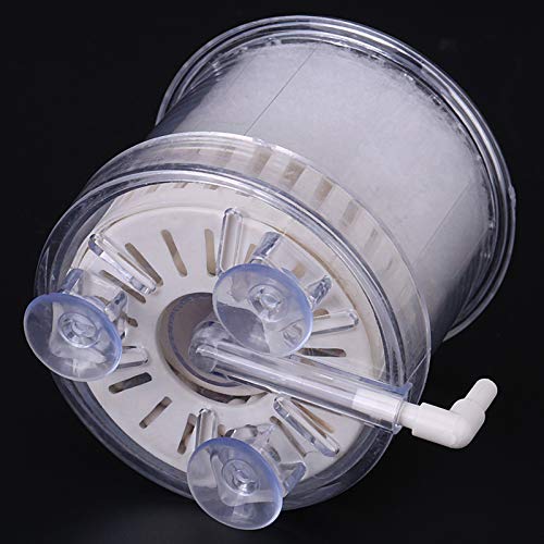 TOPINCN Eckfilter mit Dreifachem Filtrationssystem, Leicht zu Reinigender Schwammfischtankfilter, Biochemiefilter für Sauerstoffpumpe, Ideal für Kleine Aquarien [Rauschen Reduzieren, Weniger Platz (S) von TOPINCN