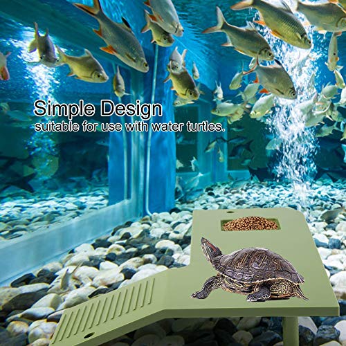 TOPINCN Floating Island Reptile Ack -Plattform Lebensraumversorgung für Aquariumverzierung (Green) von TOPINCN
