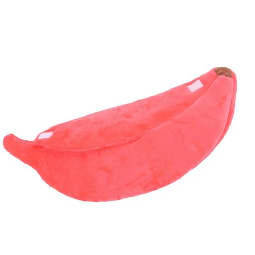TOPINCN Haustierbett in Bananenform, Weiches, Warmes Katzenkuschelbett, Atmungsaktives, Abnehmbares, Halbgeschlossenes Stoffbett TOPINCN Haustierbett in Bananenform, Weiches, Warmes Katzenkuschelbett, Atmungsaktives, Abnehmbares, Halbgeschlossenes Stoffbett von TOPINCN