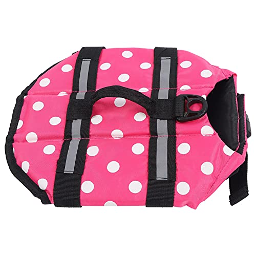 TOPINCN Hundeschwimmsicherheitsweste Hoher Auftrieb Pet Pet Petable Reflective Life Jackets für eine Erhöhte Sichtbarkeit Im Wasser für Hunde Haustier (M) von TOPINCN