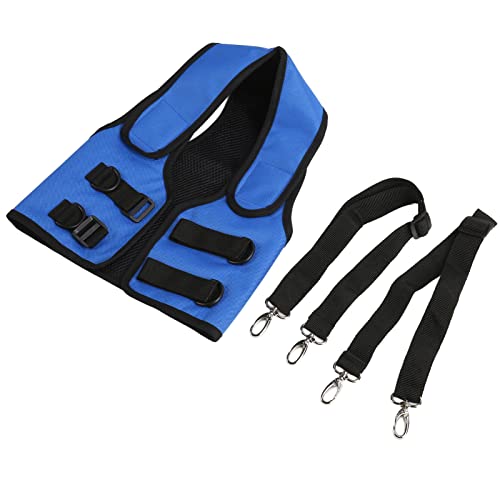 TOPINCN Hundeträger -Kabelbaum -Heben des Doppelhubs für Schwache Hunde mit Vorderen Beinen, Einstellbare Schlingeunterstützung für Orthopädische Läsionen, Oxford Fabric (M) von TOPINCN