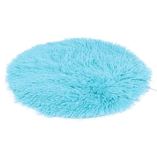TOPINCN Katzenheizmatte Pet Electric Decke, USB -Ladegrenze, Weiches Material, Konstante Temperatur 28 ℃, Kleine Hunde/Katzen Geeignet für (Königsblau) von TOPINCN