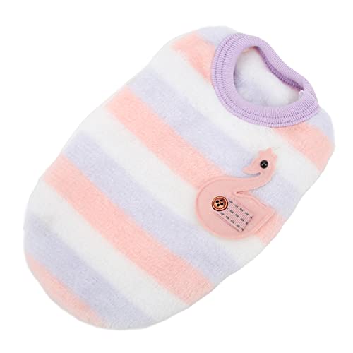 TOPINCN Kleines Tierkorallen Fleece Winter Weste Kleidung Weiche Nähte Atmungsaktiv für Partys, Tägliche Kleidung für Haustiere, Kätzchen, Chihuahuas, Erwachsene Meerschweinchen (6) von TOPINCN