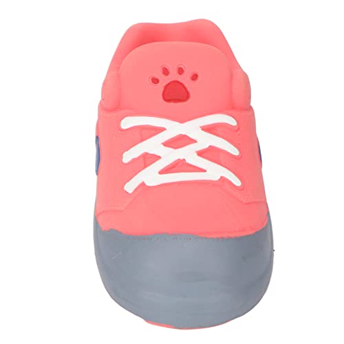 TOPINCN Latex Quietschendes Hund Spielzeug Weiche Interaktive Schuhform Welpe Kauspielzeug für Innen Im Freien Im Freien, Leicht zu Reinigen für Haustiergesundheit (Rot) von TOPINCN