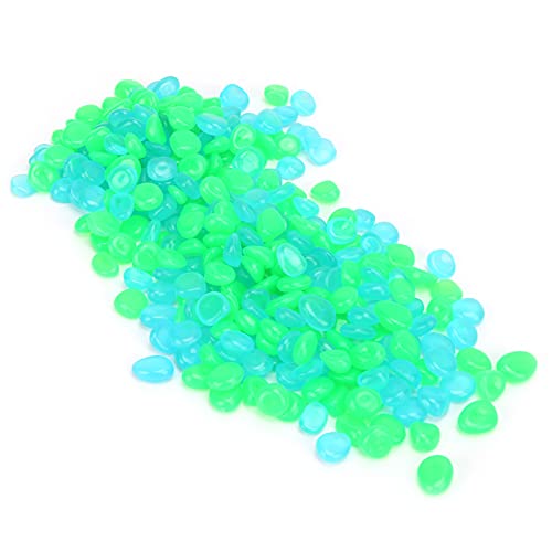 TOPINCN Leuchtende Kieselsteine dekorative Gesteine für Aquariumfischtank 300pcs Schwimmbad Gartendekoration Leuchtende Steine TOPINCN Leuchtende Kieselsteine dekorative Gesteine für Aquariumfischtank 300pcs Schwimmbad Gartendekoration Leuchtende Steine von TOPINCN