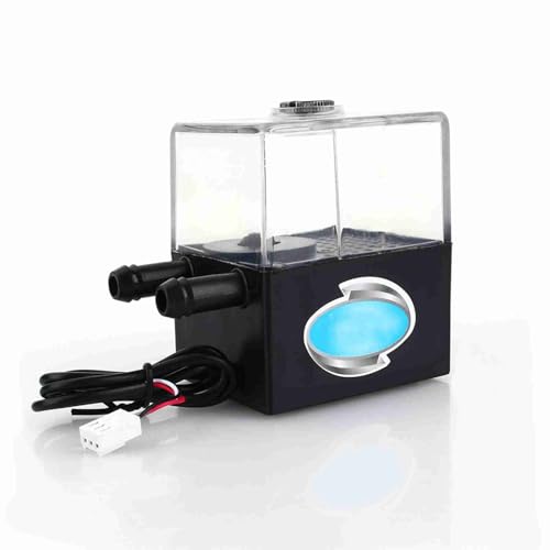 TOPINCN PC Ultra Leise Wasserpumpe für CPU Flüssigkühlung - SC -300T 12 V DC Pumpentank mit Steuerkreislauf von TOPINCN