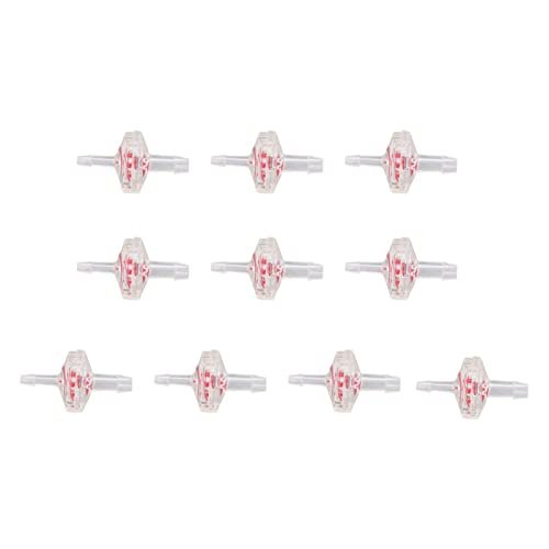TOPINCN PP Ventil PP Aquarium Kit Eindeutige Rückkehr für den Fischertank, 10pcs, Wodurch der Durchmesser Verringert Wird (3 bis 5) von TOPINCN