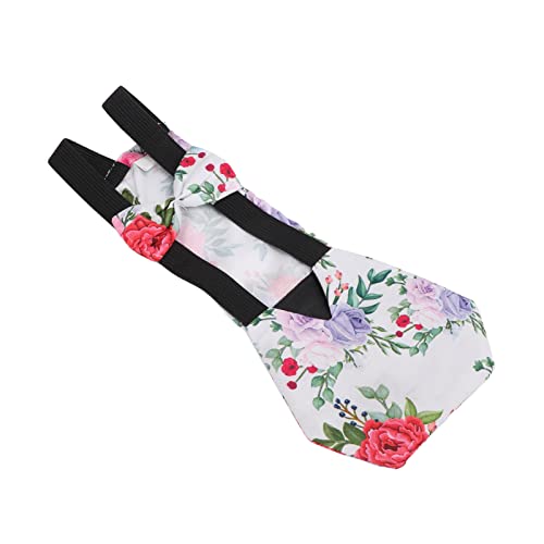 TOPINCN Pet Chicken Windeln Tasche Design Einzigartiger Riemen Geeignetes Vögel wasserdichte Stoff Wiederverwendbar Eleganter Verschleiß für Papageien Tauben (1 X Windel) (M) von TOPINCN