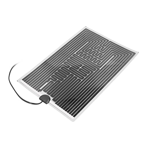 TOPINCN Reptilienheizungsmatte Regenfeste Energieeinsparung mit Temperaturregelung 20W Unter Tankwärmekissen für die Meisten Reptilien Geeignet (EU-Stecker) von TOPINCN