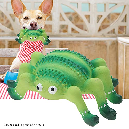 TOPINCN Safer Dauerhafter Niedlicher Cartoon -Beißspielzeug für Hundepuppenzähne, Haustiergeschenk für Aufmerksamkeit, Latexmaterial, 11 * 14 cm, 1 Pack (Spinne) von TOPINCN