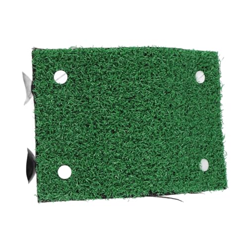 TOPINCN Simulation Grasschildkröte Rampe Ruhing -Ackplattform für Reptilien Kleine Schildkröten Acrylmaterial (Mittelgroß) von TOPINCN