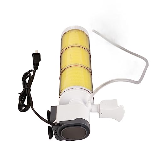 TOPINCN Taucher Aquarium Sauerstoffpumpe Filter Wasserpumpe Freundlich Zur Umwelt Lange Lebensdauer für Fischtank Keeps (WP-3300b) von TOPINCN