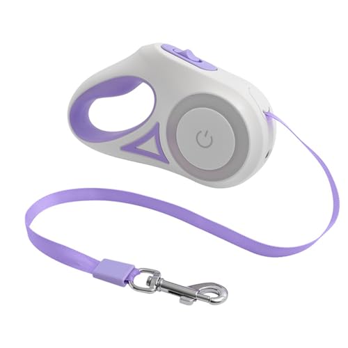 TOPINCN Touch Light LED Automatisch Einziehbare Hundeleine Leine Lastbare Tragbare Ergonomische Griffe Haustierleine mit RGB -Licht für Große Hunde TOPINCN Touch Light LED Automatisch Einziehbare Hundeleine Leine Lastbare Tragbare Ergonomische Griffe Haustierleine mit RGB -Licht für Große Hunde von TOPINCN