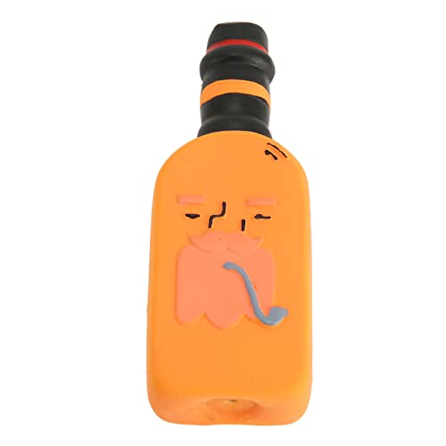 TOPINCN Weinflasche Quietschende Hund Spielzeug Süßes Tragbares Latex -Zahnen für Kleine Mittelgroße Hunde, für Zähnereinigung und Langeweile Relief, Material: Latex (Importierte Weinflasche) von TOPINCN