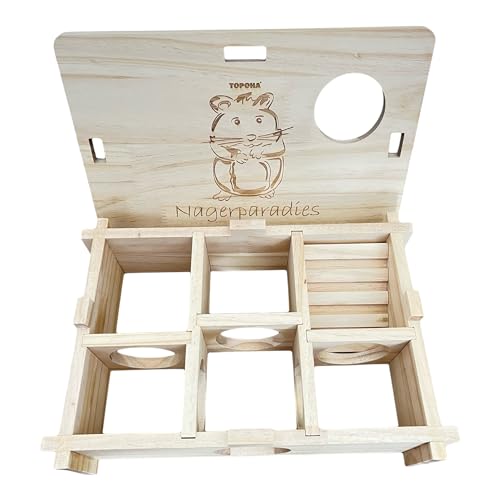 Hamsterhaus als Mehrkammernhaus von TOPOHA