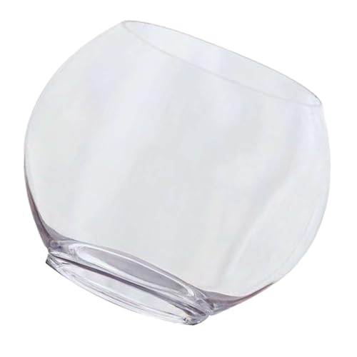 TOPPERFUN Glasbehälter Für Terrarien Transparente Ökologische Flasche Für Pflanzen Und Fische Kreatives Design Für Zuhause Büro Oder Garten Für Landschaften von TOPPERFUN