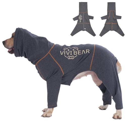 Hundebody Nach Op Atmungsaktiv Dehnbar Bequem Jumpsuit Op Body Hund Kastration Hündin Rüde mit Reißverschlüsse und Berühren der Wunde Vermeiden Medical Pet Shirt Hund Heilung von Wunden Grue XL Hundebody Nach Op Atmungsaktiv Dehnbar Bequem Jumpsuit Op Body Hund Kastration Hündin Rüde mit Reißverschlüsse und Berühren der Wunde Vermeiden Medical Pet Shirt Hund Heilung von Wunden Grue XL von TOPSOSO