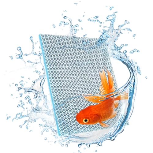 TORMEN Aquarium-Schwamm-Pad, 8-lagiges Aquarium-Filtermedium, zuschneidbarer Schaumstofffilter für Aquarium, Teich und Hydrokultur, hochwirksame Filtration für Süß- und Salzwassertanks (1 Stück) von TORMEN