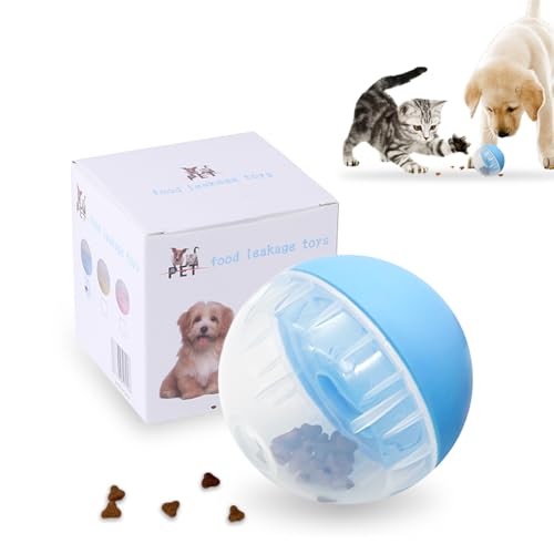 TORMEN Leckerli-Ball für Hunde, Haustier-Zone, IQ-Dosierung, interaktiver Futterspender, Puzzle für Haustiere, verstellbarer Schwierigkeitsgrad, langlebiger, auslaufsicherer Ball, von TORMEN