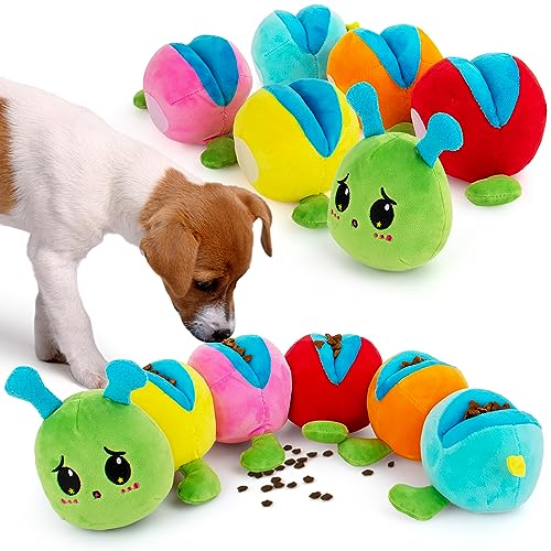 TOTARK Schnüffelspielzeug für Hunde, abnehmbare Hunde-Puzzle-Spiele, interaktives Quietschspielzeug, langsames Feeder-Spiel für Langeweile, Leckerli-Dosierspielzeug, Schnüffel-Matte für große Rassen, von TOTARK