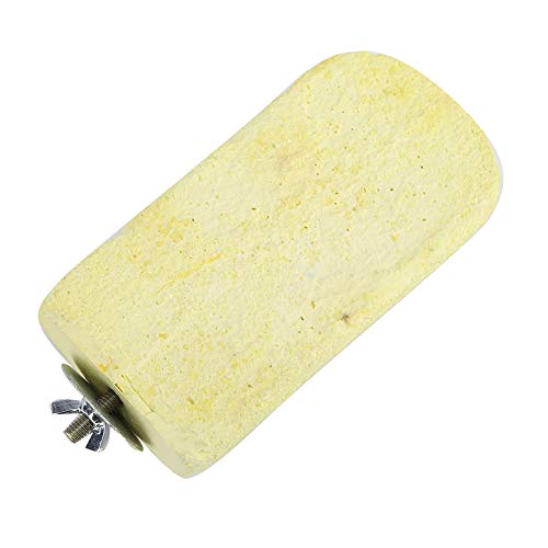 TOUISEDGI Squirrel Hamster Stone Platform for Bird Accessories with Beak Grind Function von TOUISEDGI
