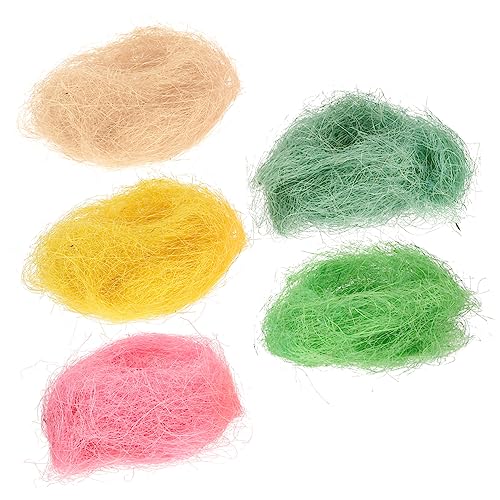 TOVINANNA 5St Osterstroh Blumenzubehör handgemachte Osterdeko Zubehör für Vogelnester Ostern DIY Vogelnestpolsterung künstlich Material Blumen liefert Dekorationen das Vogelnest TOVINANNA 5St Osterstroh Blumenzubehör handgemachte Osterdeko Zubehör für Vogelnester Ostern DIY Vogelnestpolsterung künstlich Material Blumen liefert Dekorationen das Vogelnest von TOVINANNA