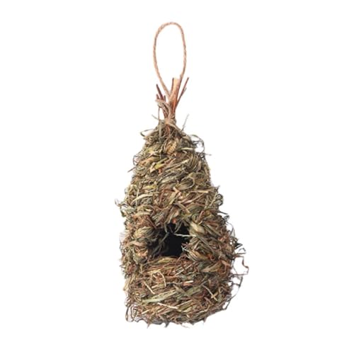 TOVINANNA Stroh Vogelnest Hängende Garten Vögel Vogel Nisten Vogelhaus TOVINANNA Stroh Vogelnest Hängende Garten Vögel Vogel Nisten Vogelhaus von TOVINANNA