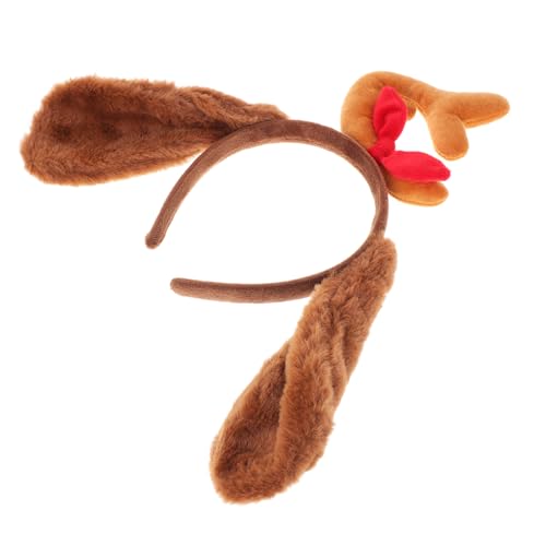 TOVINANNA Hirschgeweih Tier Cosplay Stirnband für Haustiere Cartoon Design Süße Tierohren für Halloween Weihnachtsfeiern Einfach für Katzen TOVINANNA Hirschgeweih Tier Cosplay Stirnband für Haustiere Cartoon Design Süße Tierohren für Halloween Weihnachtsfeiern Einfach für Katzen von TOVINANNA