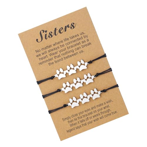 Handgefertigte Geflochtene Armbänder Seilarmbänder Edelstahl Textur Einstellbar Handgefertigte Geflochtene Armbänder Seilarmbänder Edelstahl Textur Einstellbar von TOWARDSNAN