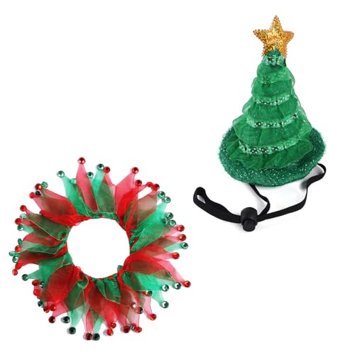 TOWARDSNAN Weihnachtshund Outfit Set Mit Weihnachtsschal Regulierbarer Urlaub Haustierbekleidung Für Kleine Hunde Schöne Weihnachtskatzen Kleidung TOWARDSNAN Weihnachtshund Outfit Set Mit Weihnachtsschal Regulierbarer Urlaub Haustierbekleidung Für Kleine Hunde Schöne Weihnachtskatzen Kleidung von TOWARDSNAN