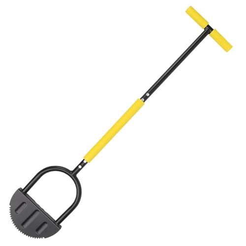 Sägezahn-Rasenkantenschneider, 96 cm Halbmond-Rasenkantenschneider mit T-Griff Langstieliges Kantenmesser für Rasenkanten Manueller Kantenscheren für Gehweg, Hof, Garten, Blumenbeet, Einfassung Sägezahn-Rasenkantenschneider, 96 cm Halbmond-Rasenkantenschneider mit T-Griff Langstieliges Kantenmesser für Rasenkanten Manueller Kantenscheren für Gehweg, Hof, Garten, Blumenbeet, Einfassung von TOWEBOORY