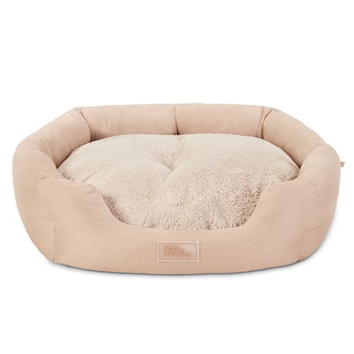 TOWN & COUNTRY EVERYDAY CuddleTown Haustierbett aus Leinenimitat, bequem, gemütlich, stützend und beruhigend, Eierkisten-Schaumstoff, wasserabweisend, rutschfeste Unterseite, maschinenwaschbarer TOWN & COUNTRY EVERYDAY CuddleTown Haustierbett aus Leinenimitat, bequem, gemütlich, stützend und beruhigend, Eierkisten-Schaumstoff, wasserabweisend, rutschfeste Unterseite, maschinenwaschbarer von TOWN & COUNTRY EVERYDAY