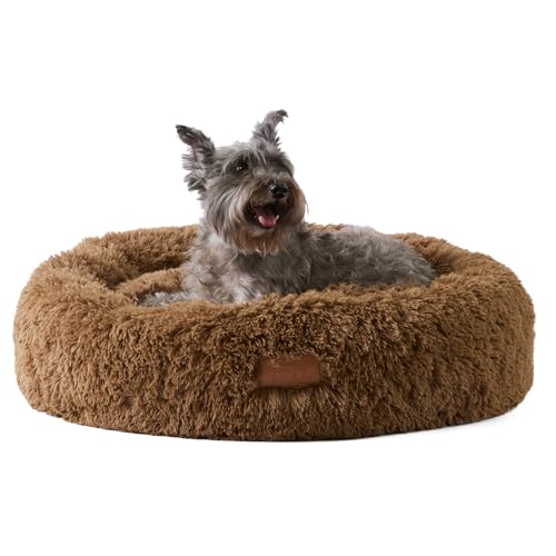 TOWN & COUNTRY LUXE CuddleTown Fuzzy Solid Donut Haustierbett, weich, gemütlich und beruhigend, wasserabweisend, rutschfeste Unterseite, 100% maschinenwaschbar, Braun, Größe M, 71,1 x 71,1 x 17,8 cm TOWN & COUNTRY LUXE CuddleTown Fuzzy Solid Donut Haustierbett, weich, gemütlich und beruhigend, wasserabweisend, rutschfeste Unterseite, 100% maschinenwaschbar, Braun, Größe M, 71,1 x 71,1 x 17,8 cm von TOWN & COUNTRY LUXE
