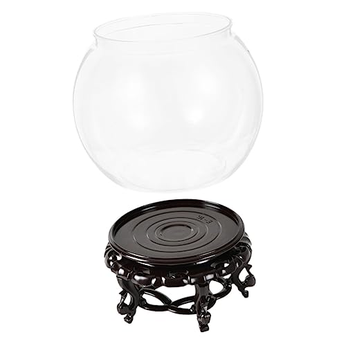 1 Satz Transparentes Aquarium mit Stabilem Teiliges für Schreibtisch und Raumdekoration für Kleine Fische und Pflanzenpflege 1 Satz Transparentes Aquarium mit Stabilem Teiliges für Schreibtisch und Raumdekoration für Kleine Fische und Pflanzenpflege von TOYANDONA