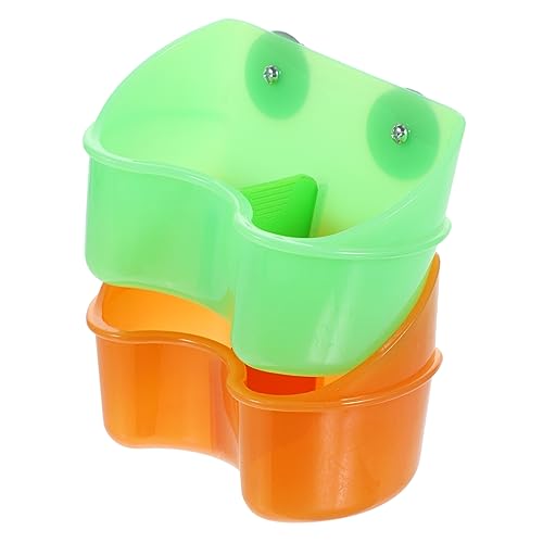 2 Stück Parrot Feeder Höhenverstellbare Futter und Wasserstation für Vogelkäfige Stabiler Vogeltrink und Futterbehälter für Papageien und Andere Vögel 2 Stück Parrot Feeder Höhenverstellbare Futter und Wasserstation für Vogelkäfige Stabiler Vogeltrink und Futterbehälter für Papageien und Andere Vögel von TOYANDONA