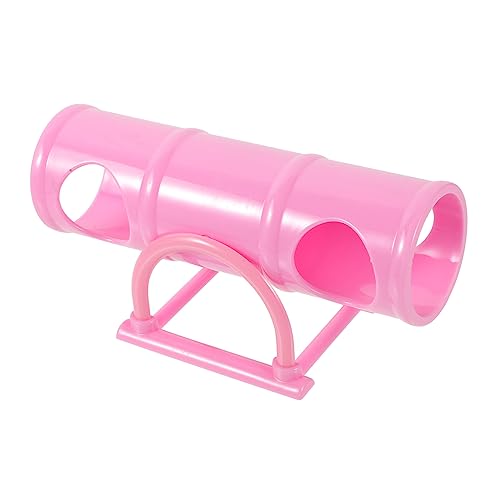 Hamster Wippe für Kleintiere Interaktives Seesaw Tunnel aus Sicherem für Hamster und Andere Kleine Haustiere Drinnen und Draußen von TOYANDONA