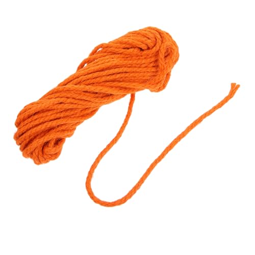 TOYANDONA 1 Rolle verschleißfestes Katzenkratzseil Ersatz Wandkratzer für Katzen Kratzbaum aus Sisalseil für Katzen drinnen Jute austauschbares Hanfseil Hausbedarf Orange TOYANDONA 1 Rolle verschleißfestes Katzenkratzseil Ersatz Wandkratzer für Katzen Kratzbaum aus Sisalseil für Katzen drinnen Jute austauschbares Hanfseil Hausbedarf Orange von TOYANDONA