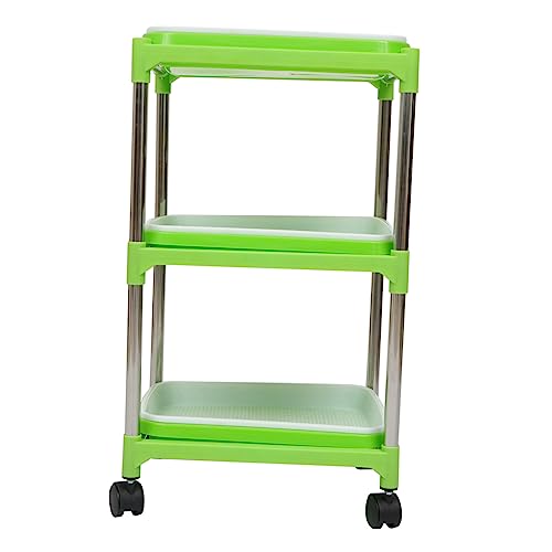 TOYANDONA 1 Satz 3 Pflanzschalen-Set sprossenbox Pflanzentray Pflanzenzuchtstation Pflanzenzuchtwerkzeug Pflanzenzuchtset Grow Tray mit Regal Tablett-Kit Keimschale Keimungs-Kit Plastik von TOYANDONA