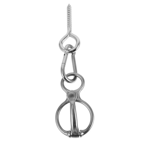 TOYANDONA 1 Satz Anbindering für Pferde Robuster Tie Ring für Sicheres Training Humane Anwendung im Stall Vielseitig Einsetzbar Einfach zu Transportieren mit Sicherheitsfunktion für Pferde TOYANDONA 1 Satz Anbindering für Pferde Robuster Tie Ring für Sicheres Training Humane Anwendung im Stall Vielseitig Einsetzbar Einfach zu Transportieren mit Sicherheitsfunktion für Pferde von TOYANDONA