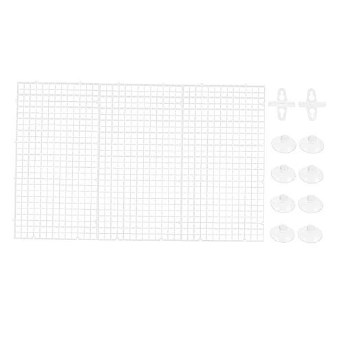 TOYANDONA 1 Satz Aquarium Trennwand aus Teiliges mit Saugnäpfen Hochdurchlässige Trennwand für Fischzucht und Aufzucht Transparent und Langlebig von TOYANDONA