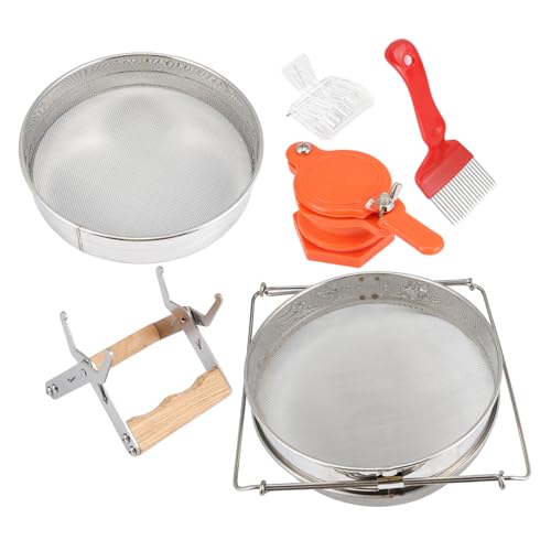 TOYANDONA 1 Satz Beekeeping Werkzeug Set Teiliges Set für Imkerbedarf Langlebige Handwerkzeuge und Tragbar für Honigernte und Bienenzucht TOYANDONA 1 Satz Beekeeping Werkzeug Set Teiliges Set für Imkerbedarf Langlebige Handwerkzeuge und Tragbar für Honigernte und Bienenzucht von TOYANDONA